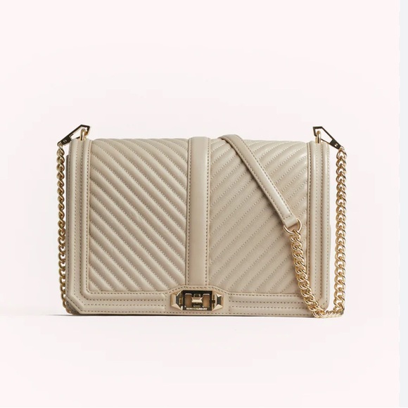 Rebecca Minkoff Handbags - Rebecca Minkoff - Love Chevron Quilted Crossbody Bag